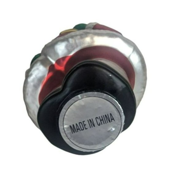 Vintage Blown Glass Santa Claus With Sack of Presents Christmas Figurine 10-Inch - Picture 6 of 6